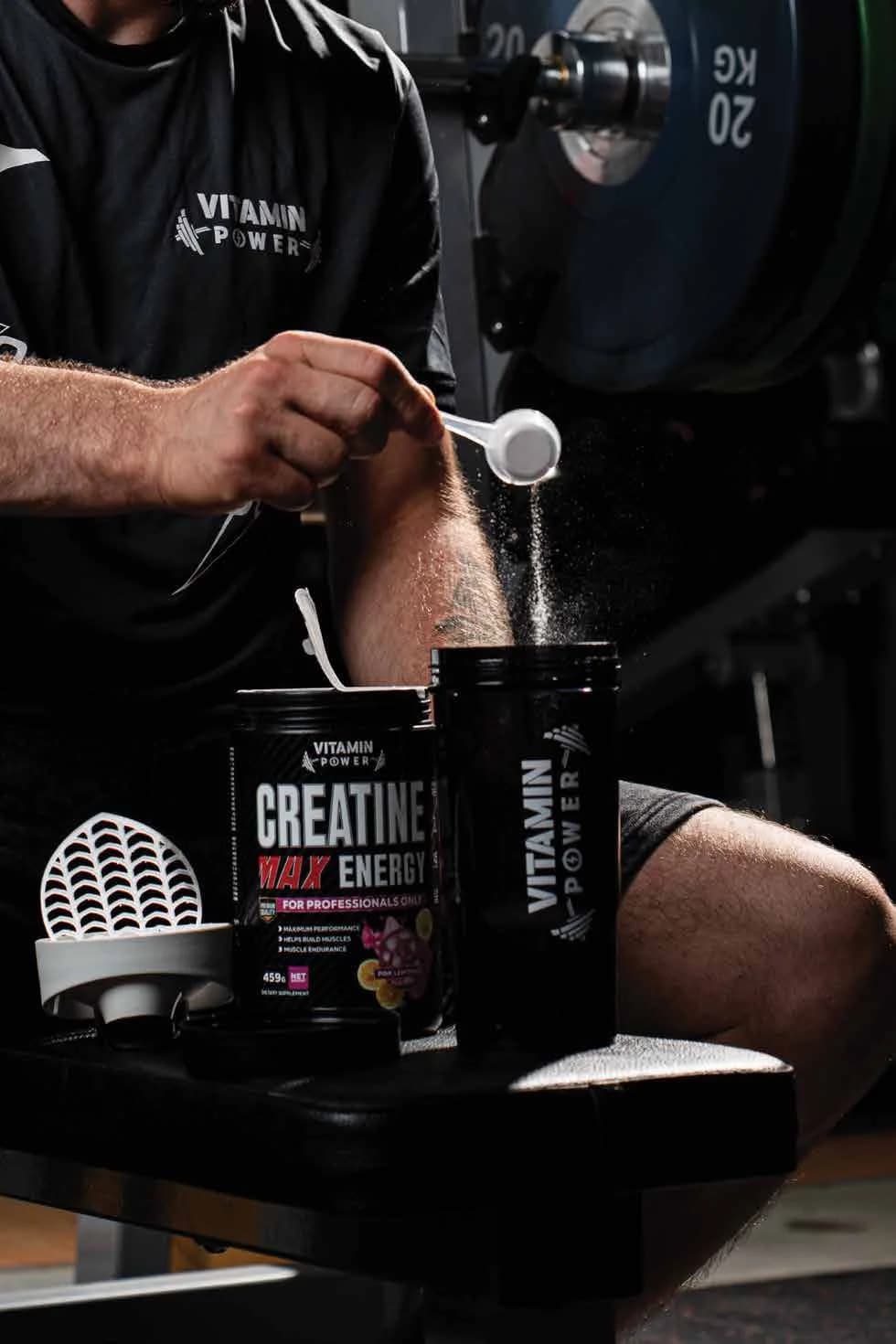 A serving of creatine